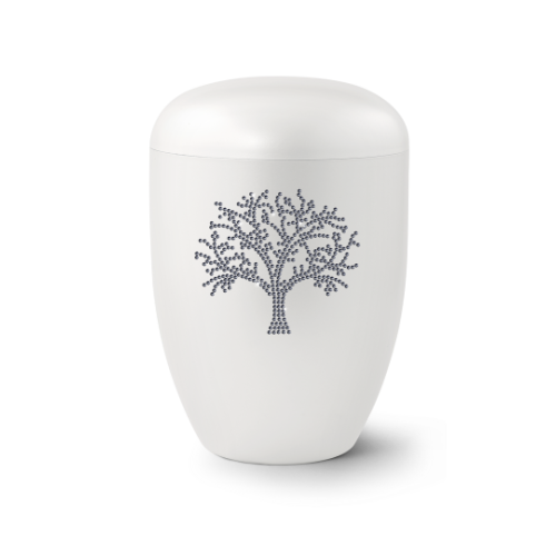 Edition Karat, perlmutt, Baum aus Kristallen graphite, biol. abbaub.