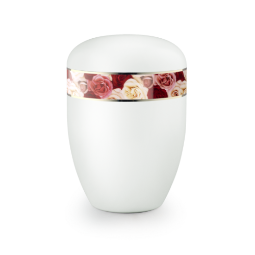 Edition 360°, weiß satiniert, Rosen, biol. abbaub.